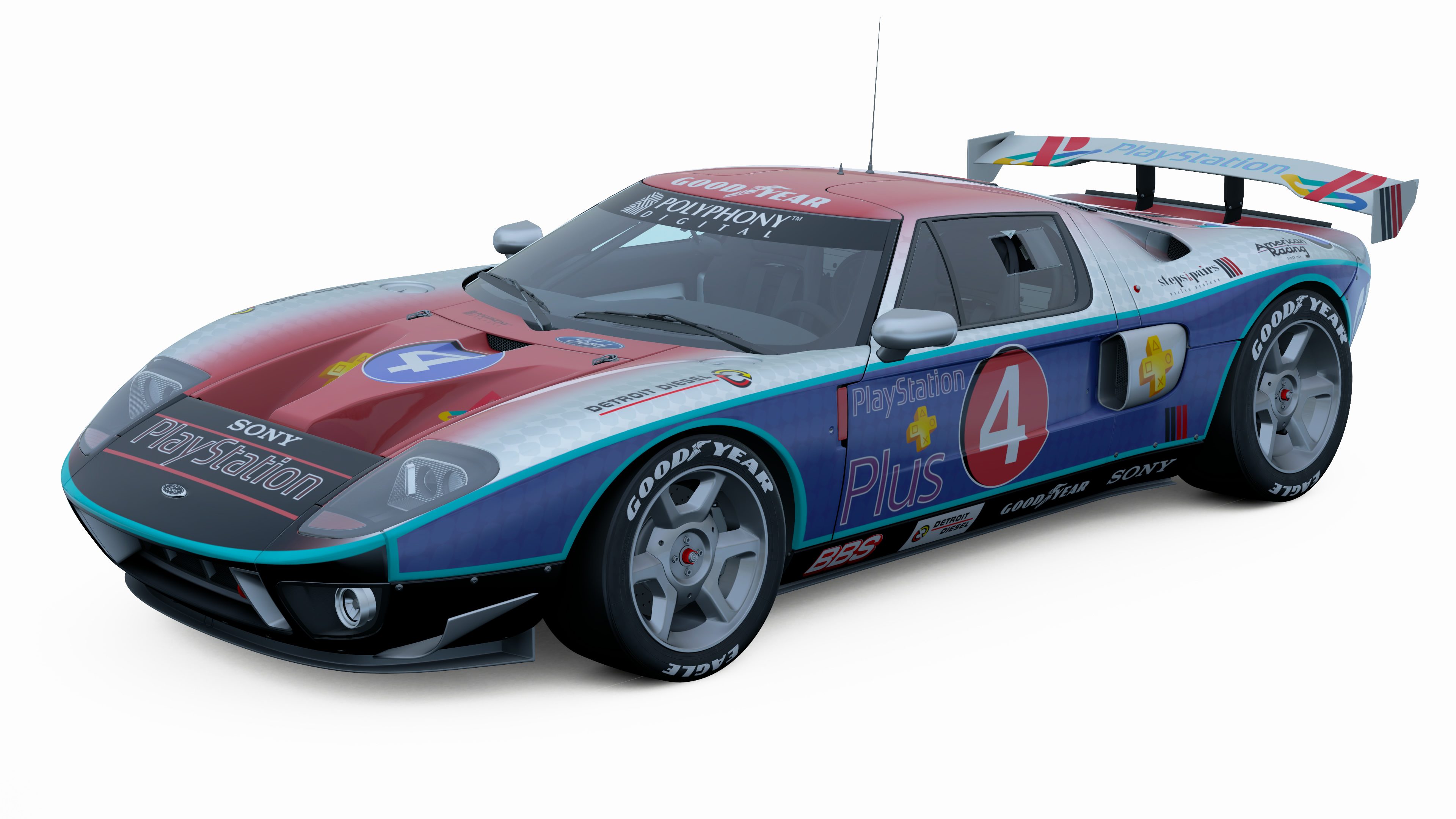 Ford GT LM PS Plus (front)