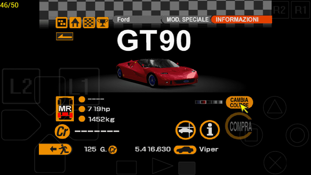 Ford GT90 Red