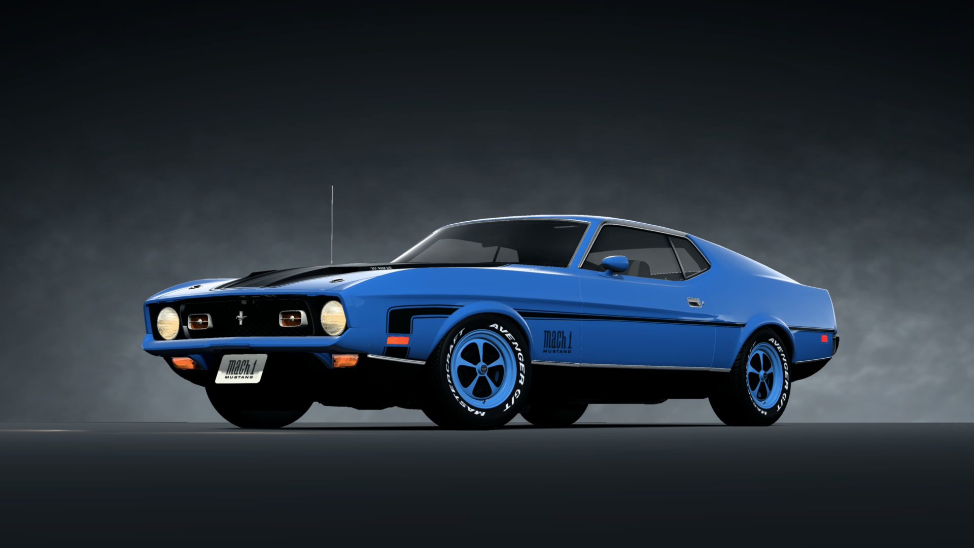 Ford Mustang Mach 1 '71 (09)