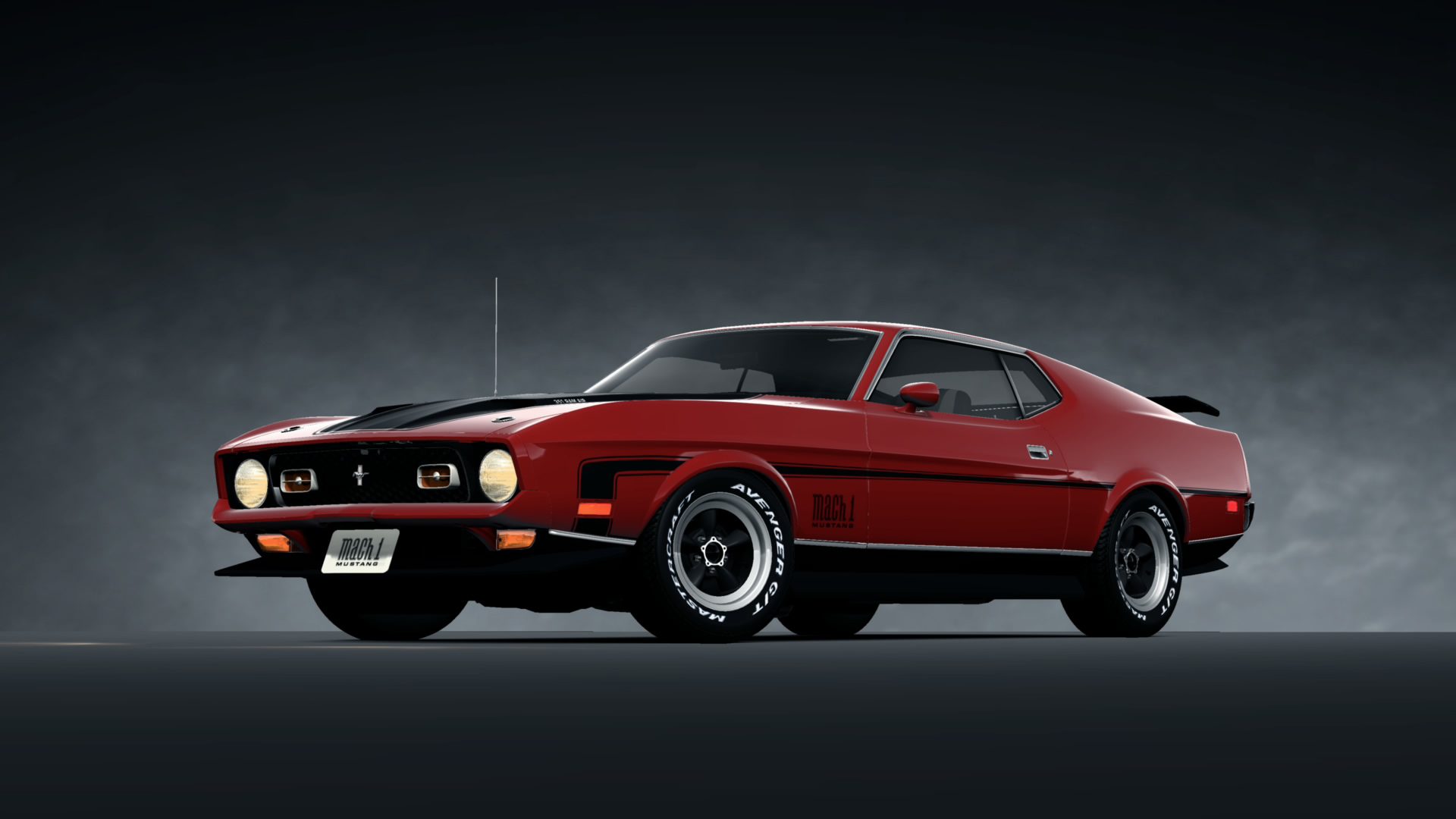 Ford Mustang Mach 1 '71 (10)