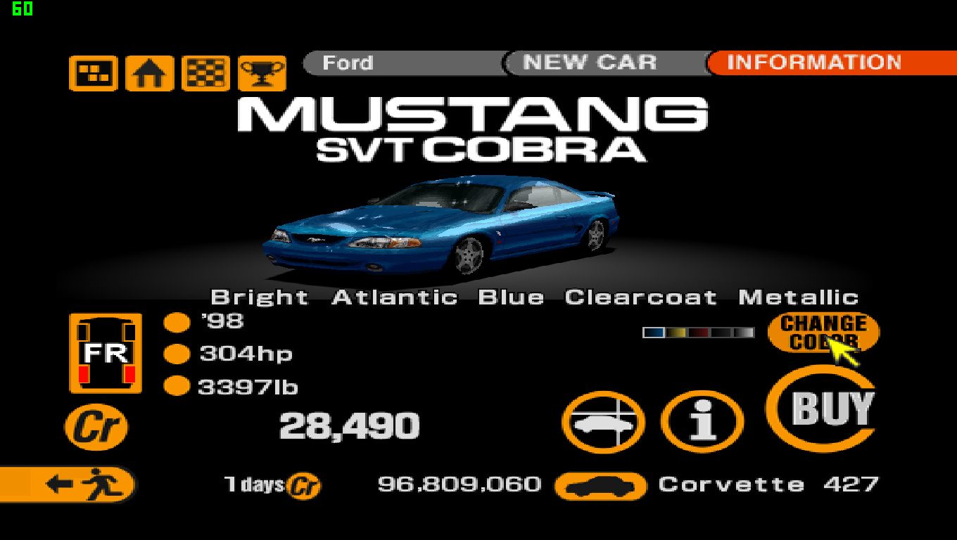 Ford Mustang SVT Cobra '98