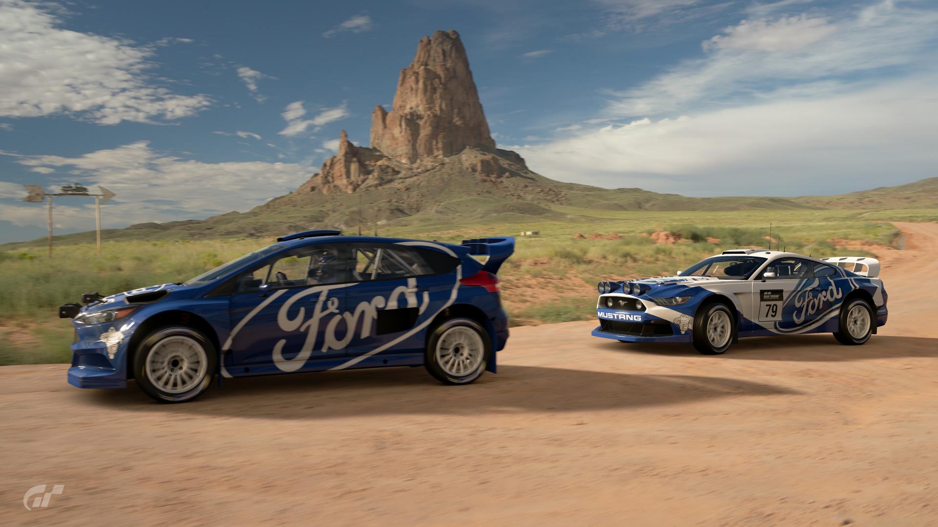 Ford Rally Throwback.
