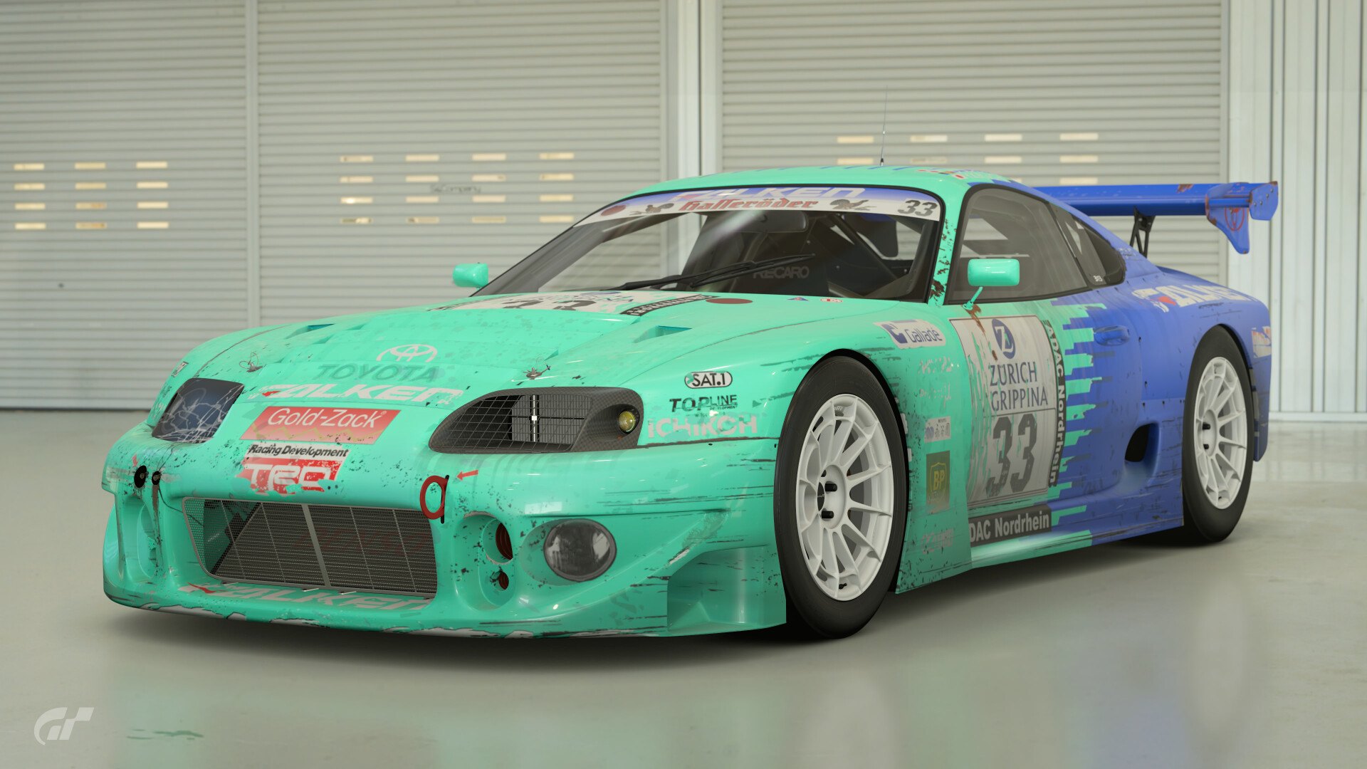 Forgotten Falken Supra GT #33 rear