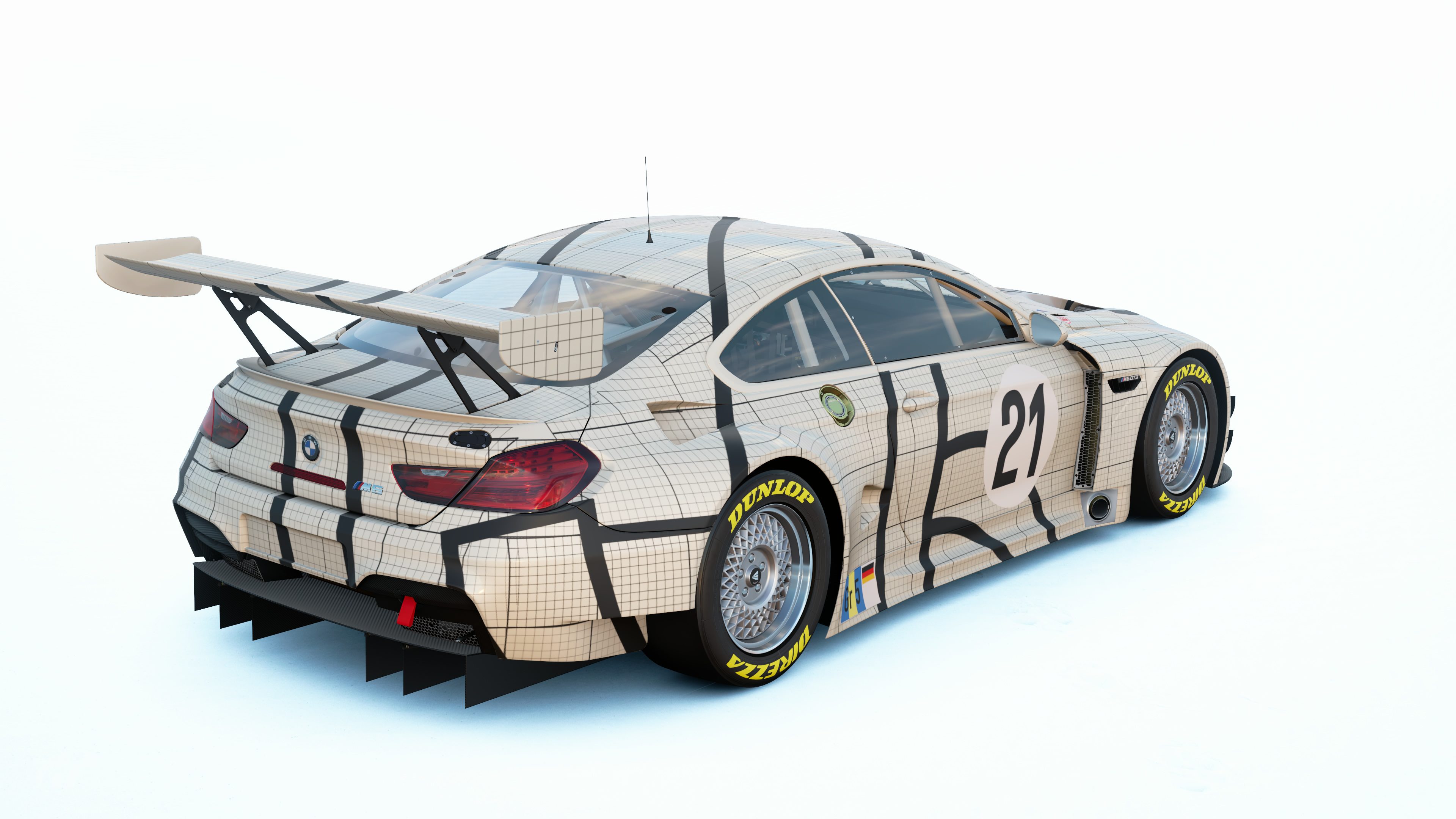 FrankStella_BMW_M6_GT3_ArtCar_2