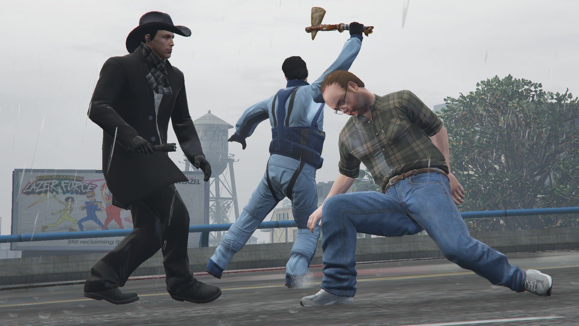 Ganging up on poor old creepy Uncle Lester 19