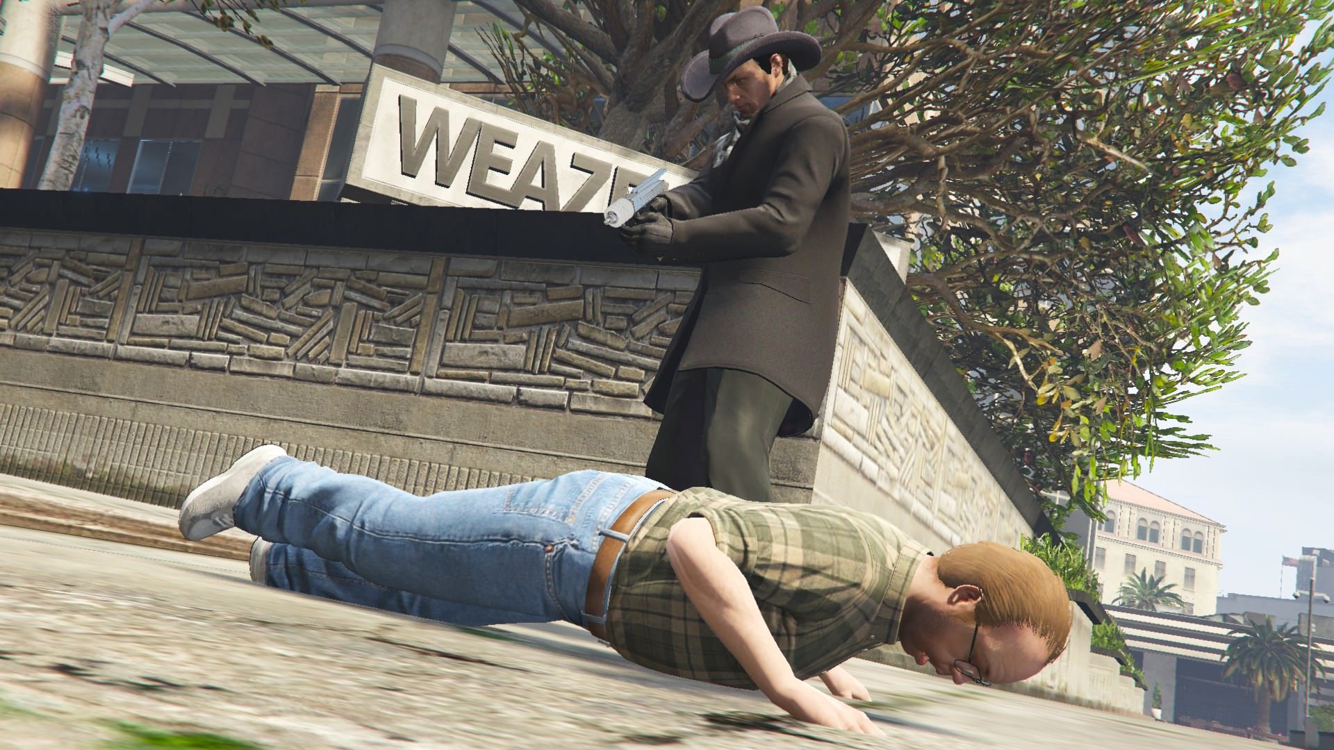 Ganging up on poor old creepy Uncle Lester 9