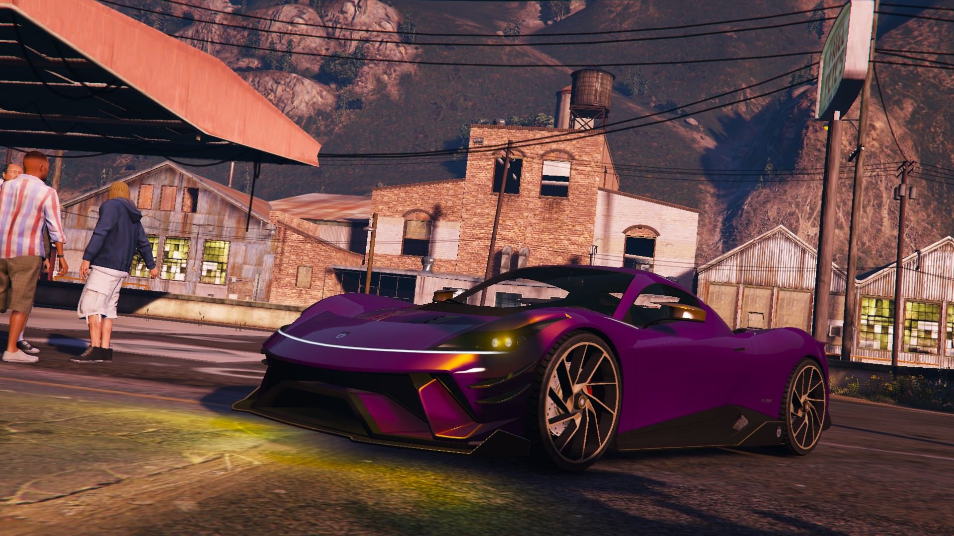 Gary D, making his Los Santos return in a luxurious new Grotti 4