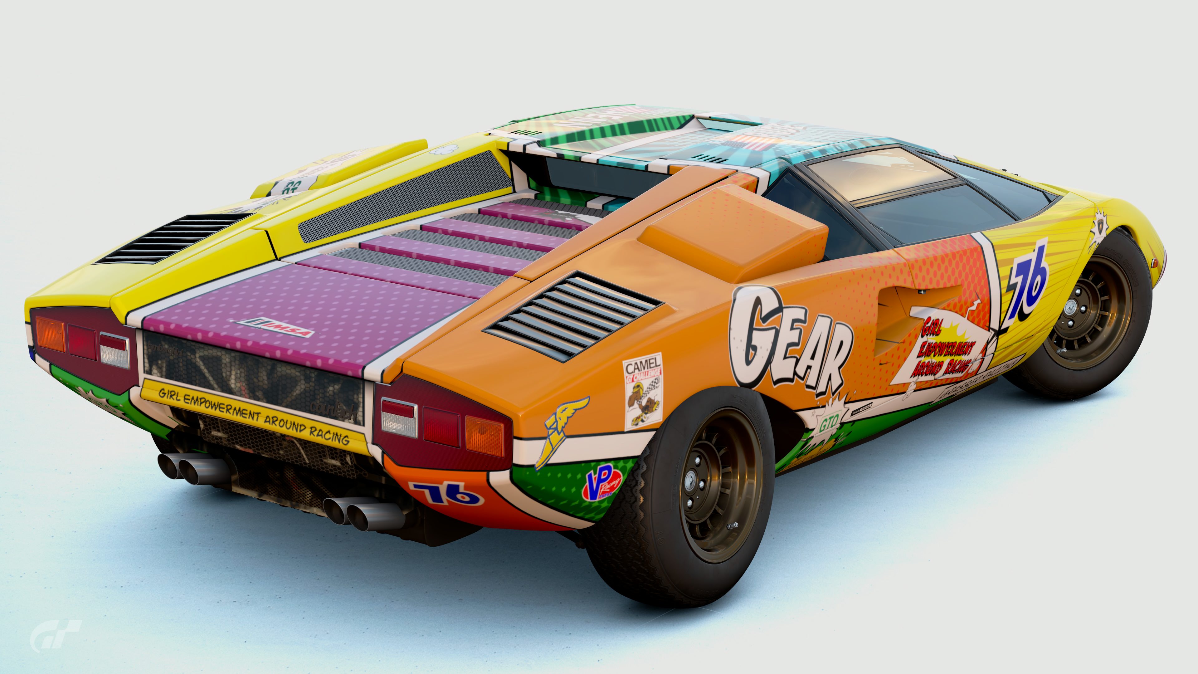 GEAR Countach rear q