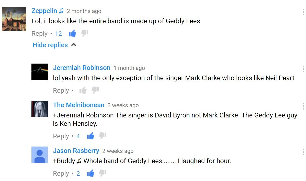 Geddy Lees
