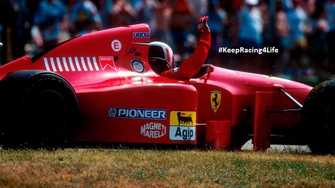Gerhard Berger Wins The 1994 German GP
