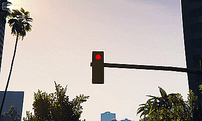 (GIF) A red light and a yellow Surano