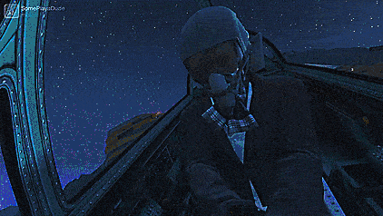 (GIF) Advanced landing with a beginner friendly fighter jet
