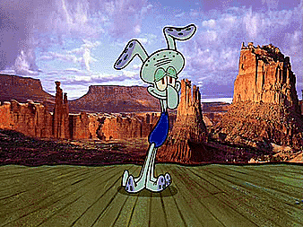 GIF) Squidward's polarizing dance | GTPlanet