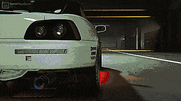 (GIF) This Dinka RT3000 plays the role of a street racing demon that haunts the test track