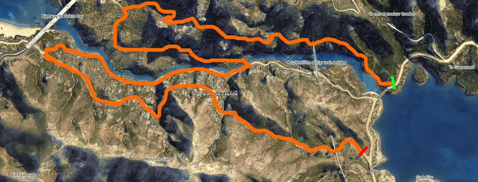 Gods Rally Stage - The Layout