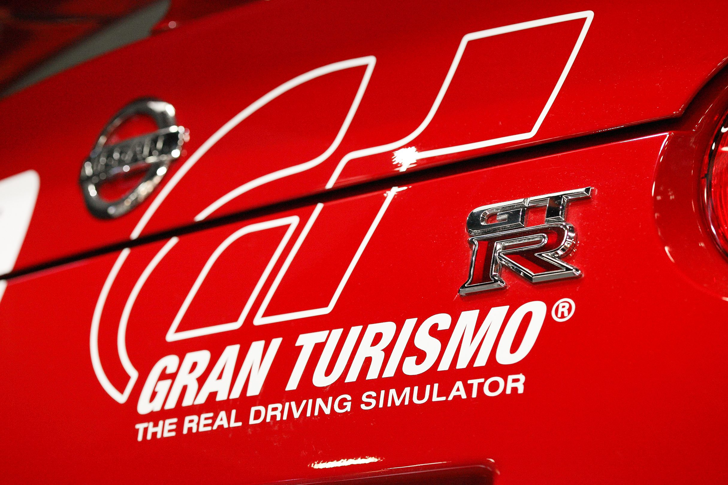 Gran Turismo Logo on GT-R