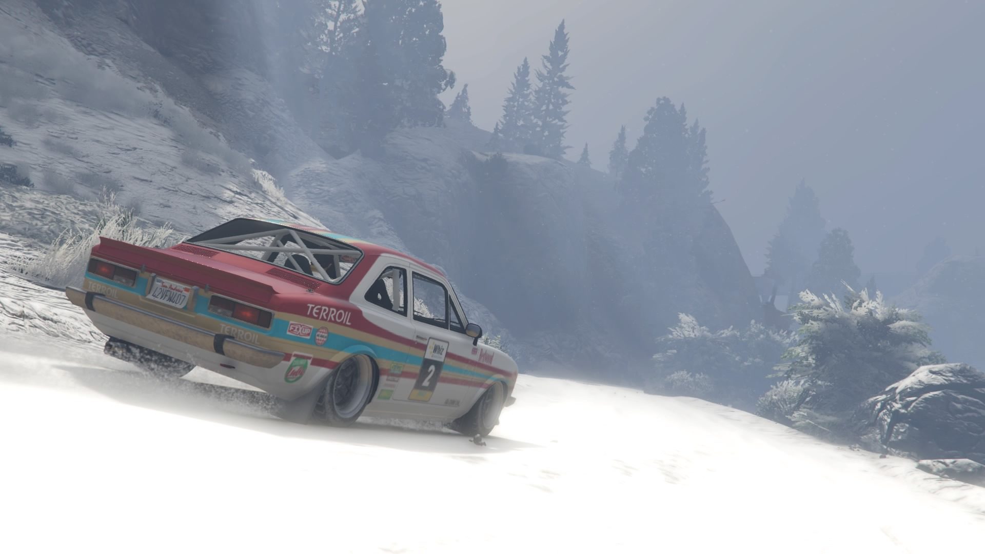 Grand Theft Auto V - Rallying In The Snow - 20