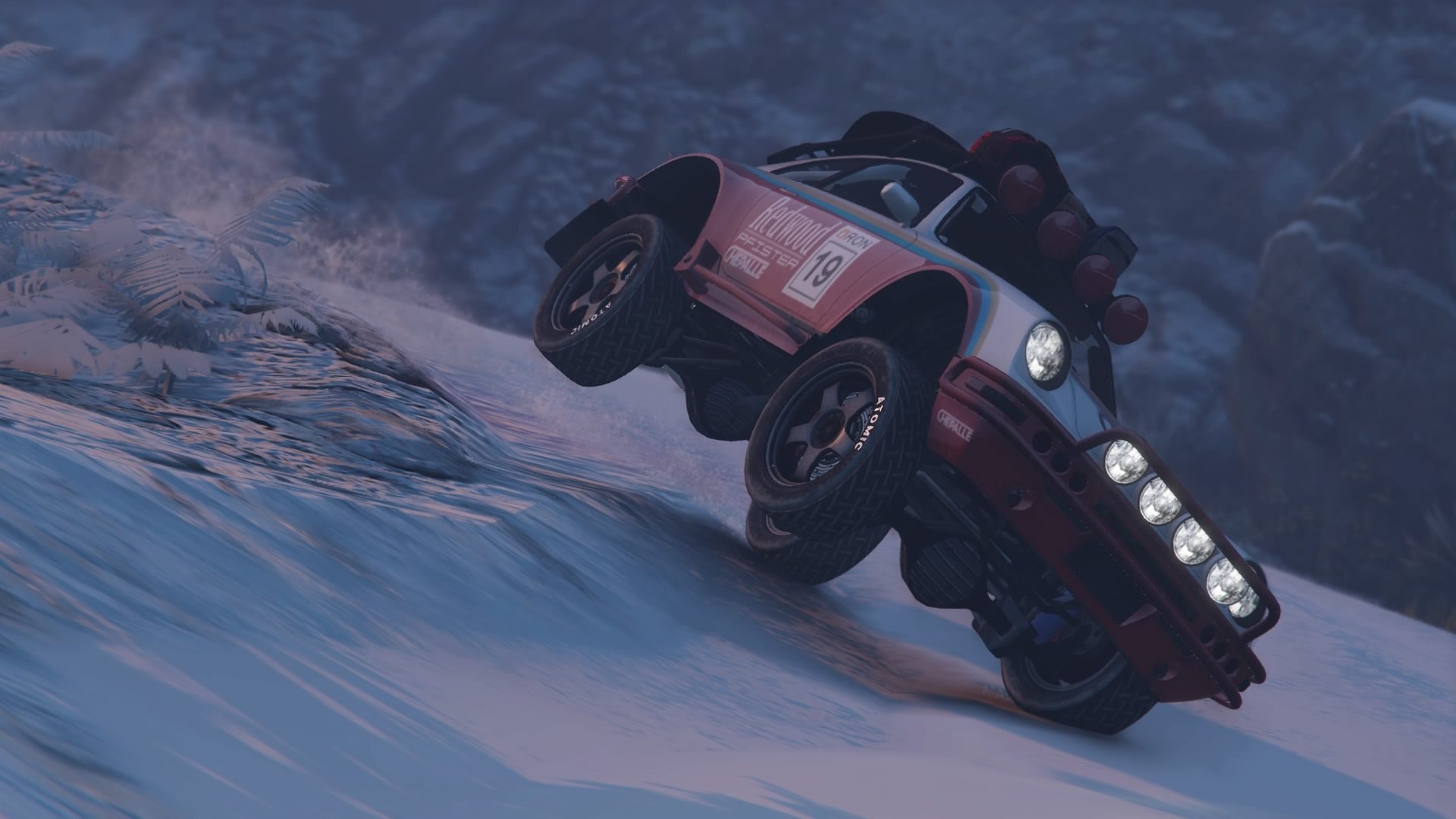 Grand Theft Auto V - Rallying In The Snow - 35