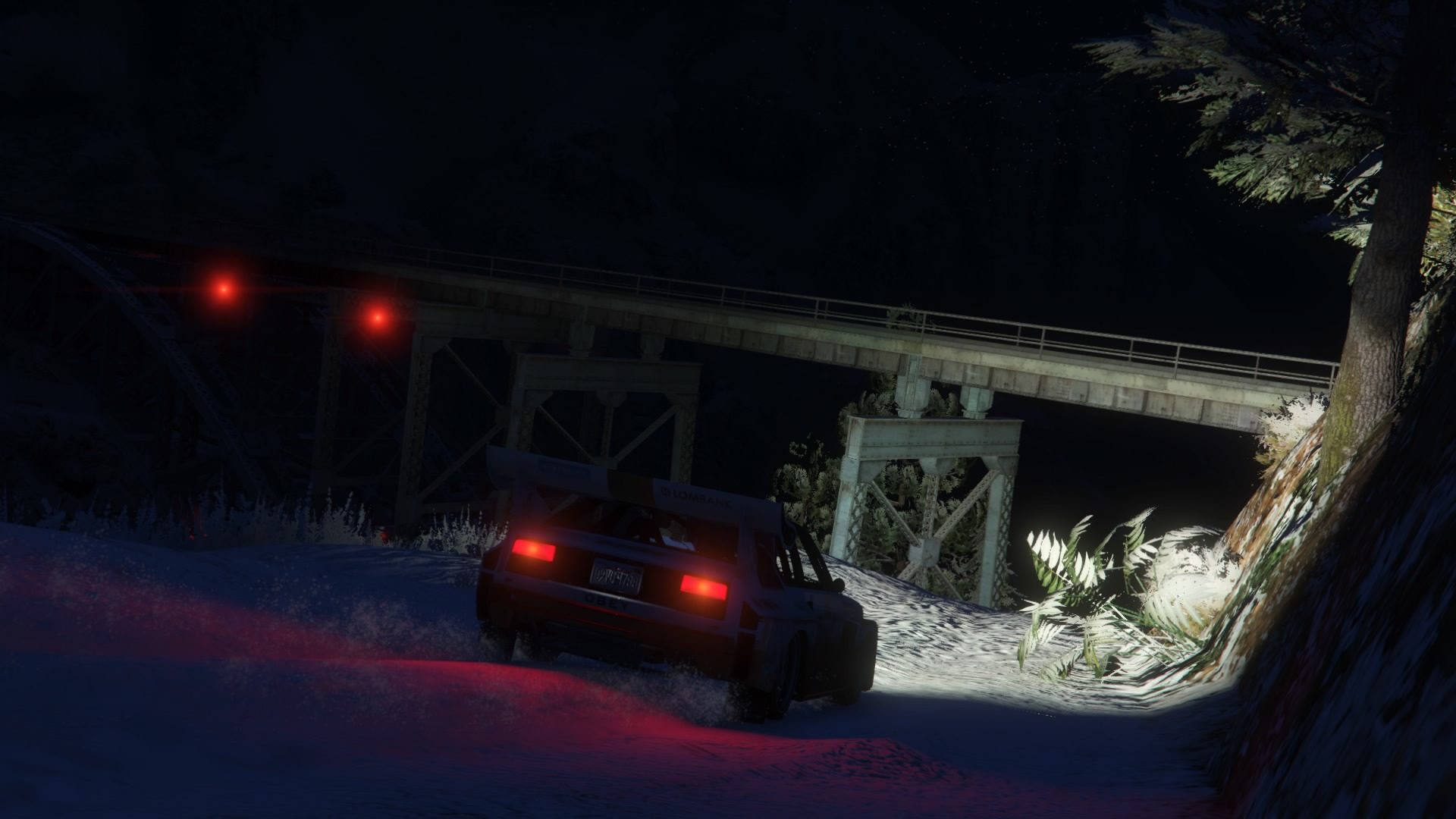 Grand Theft Auto V - Rallying In The Snow - 47