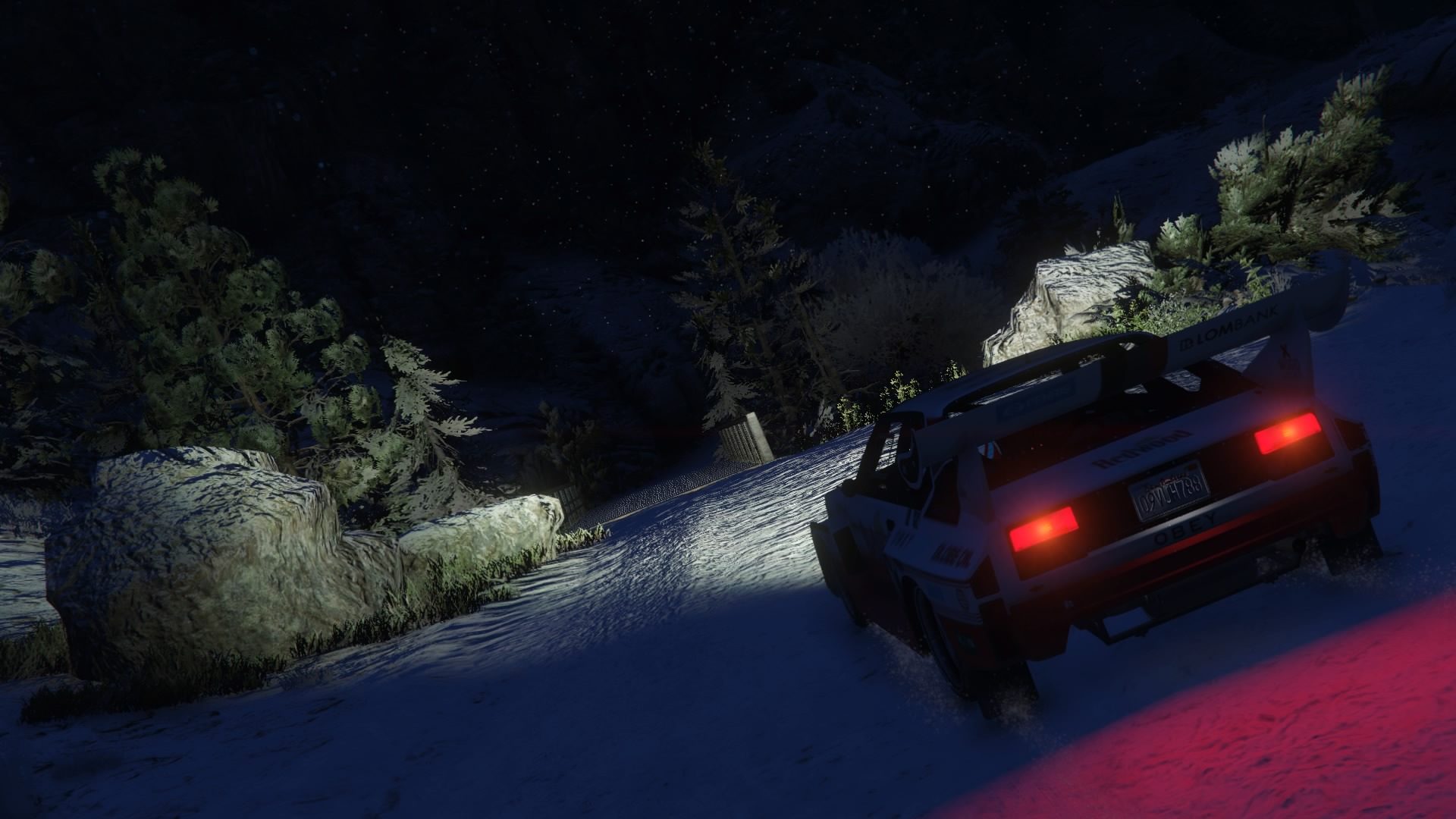 Grand Theft Auto V - Rallying In The Snow - 53