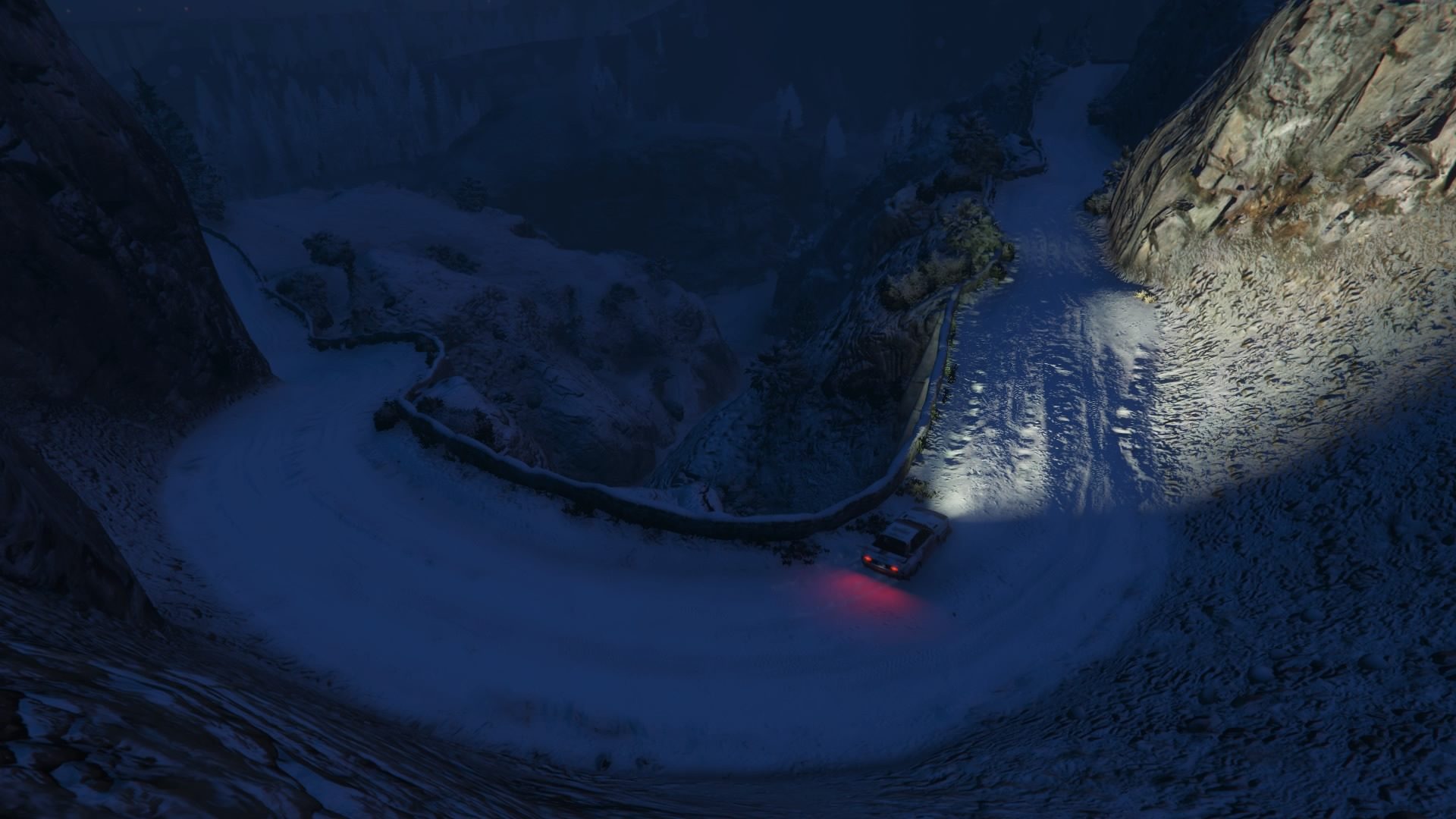 Grand Theft Auto V - Rallying In The Snow - 56