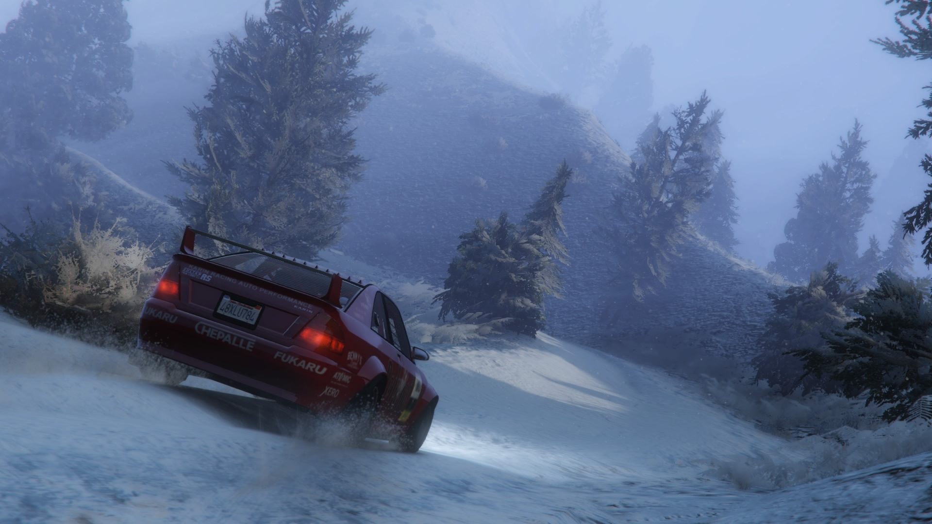 Are there snow in gta 5 фото 73