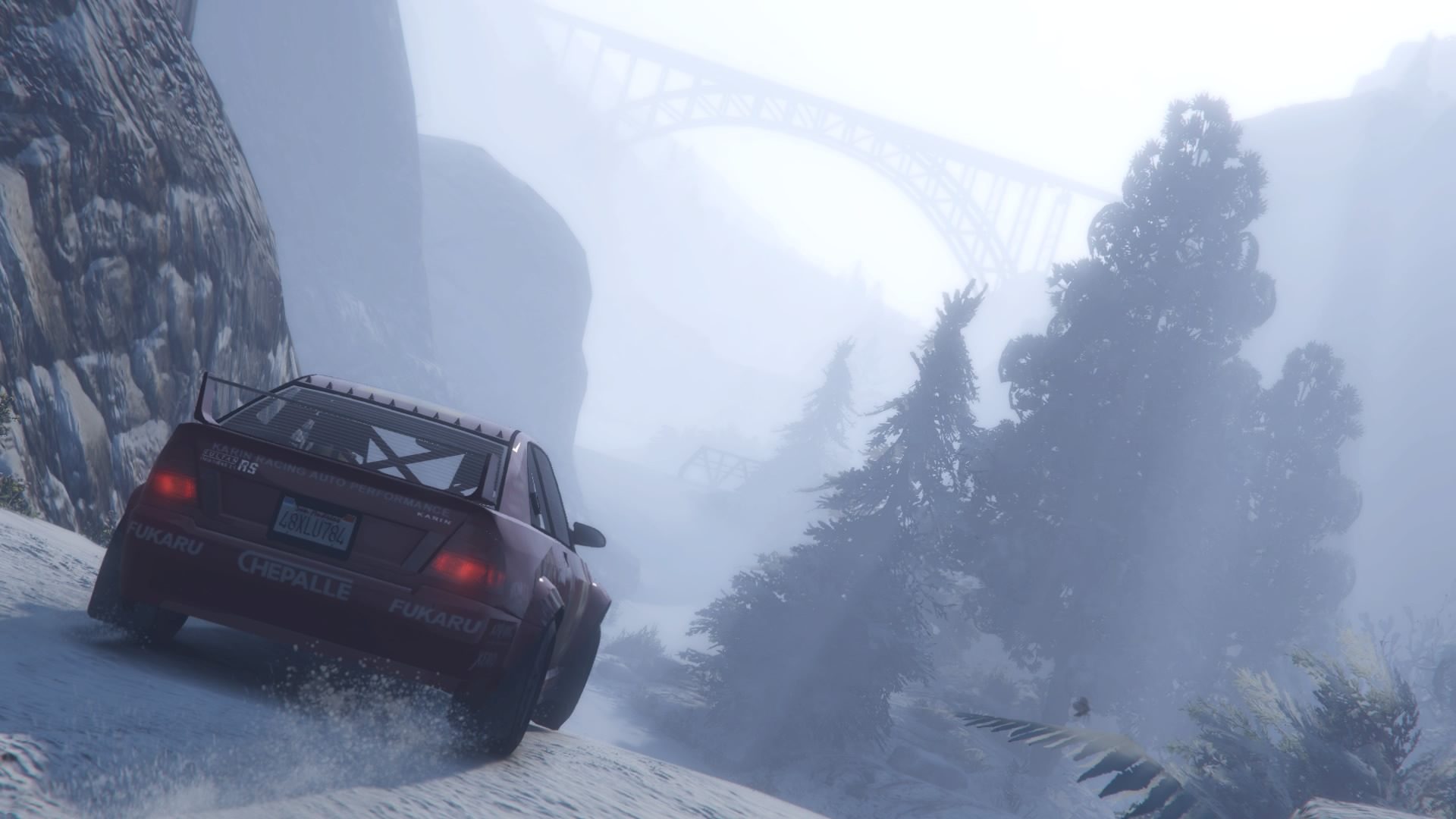 Grand Theft Auto V - Rallying In The Snow - 72