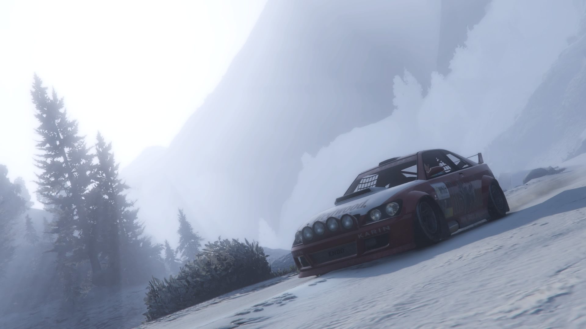 Grand Theft Auto V - Rallying In The Snow - 75