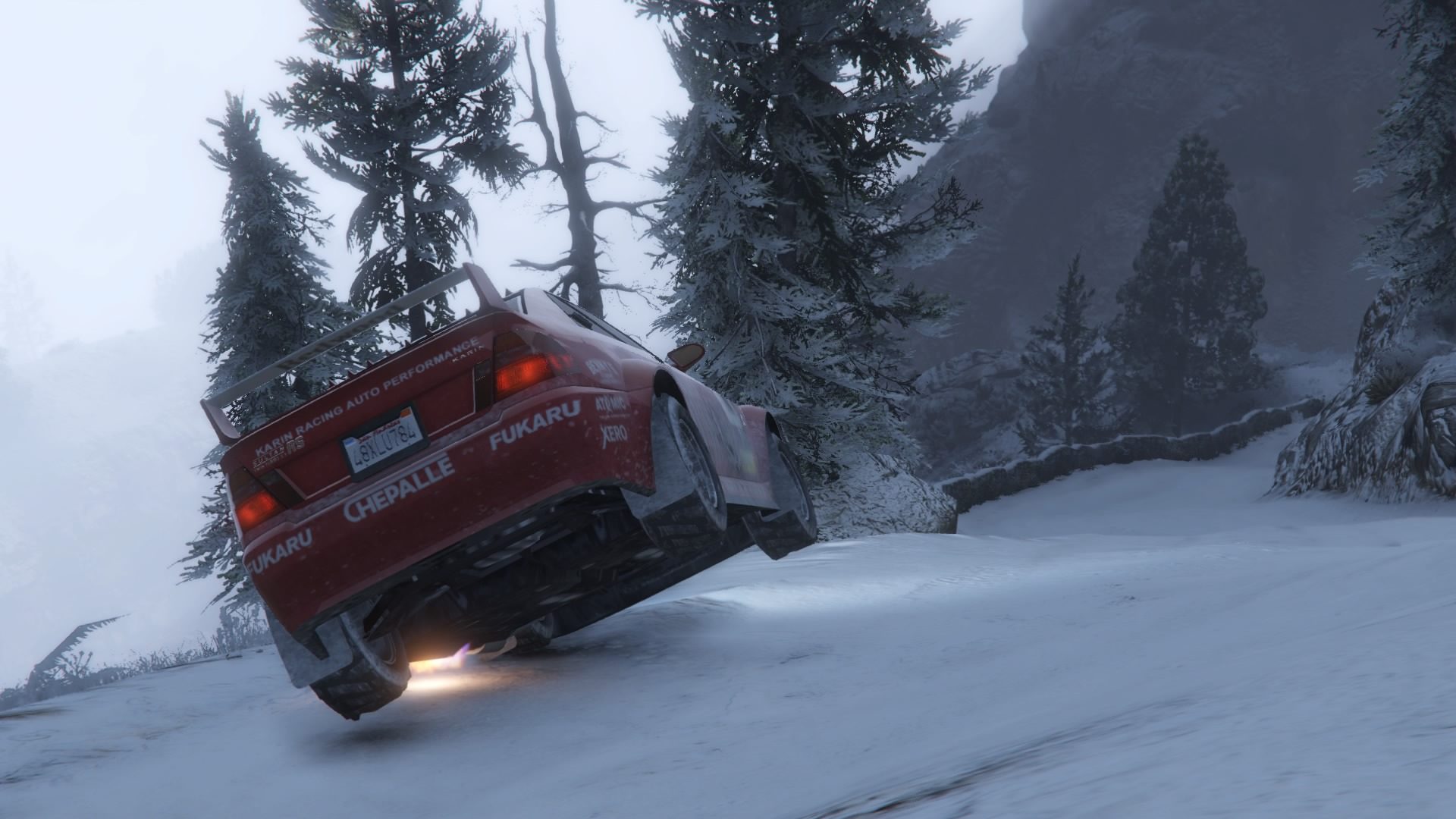 Grand Theft Auto V - Rallying In The Snow - 77