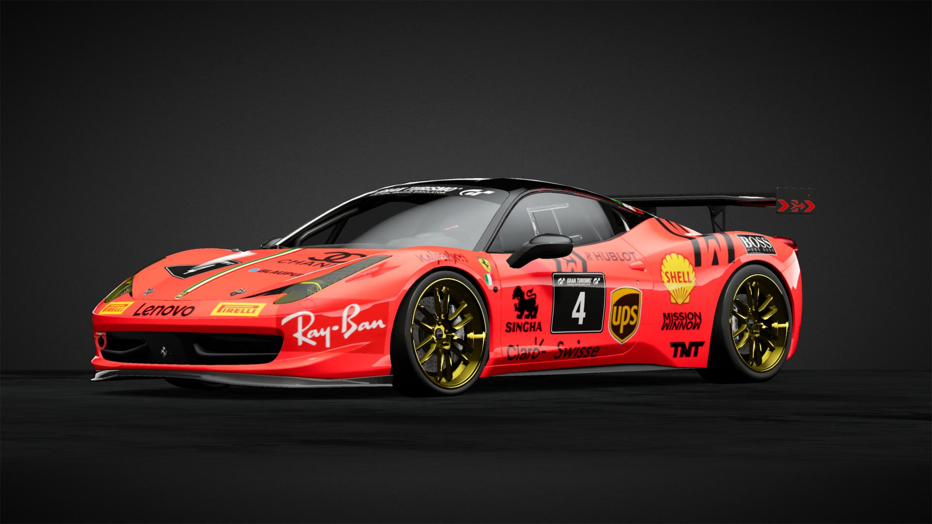 Group 3 Ferrari 458 GT3 '13
