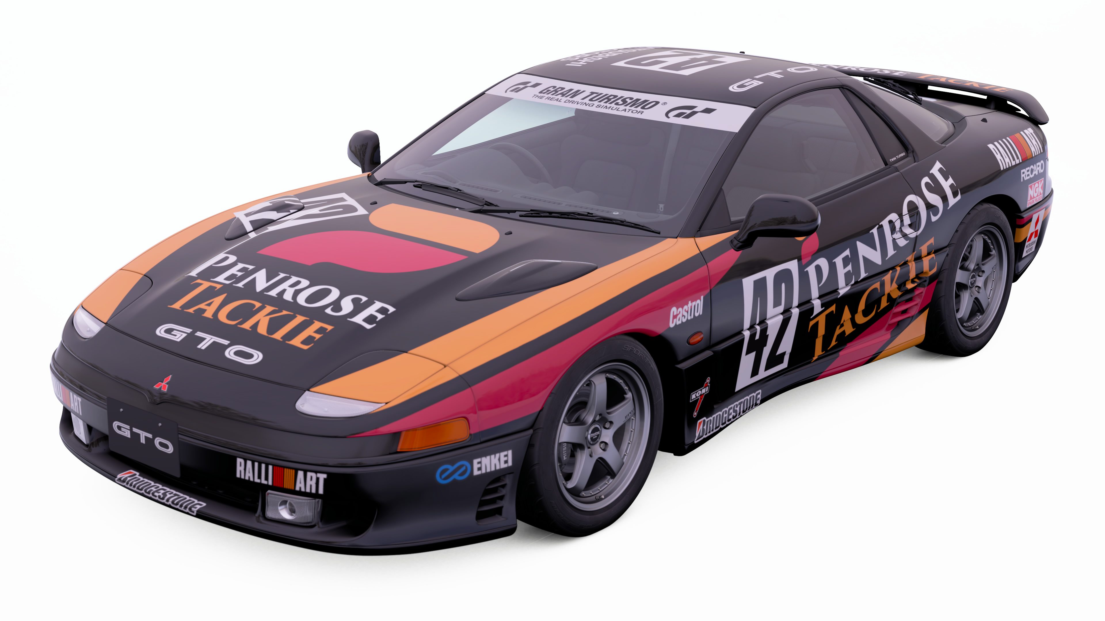 GT Sport LEC #40 - Penrose Tackie GTO JTCC '92 - Front 3/4 View