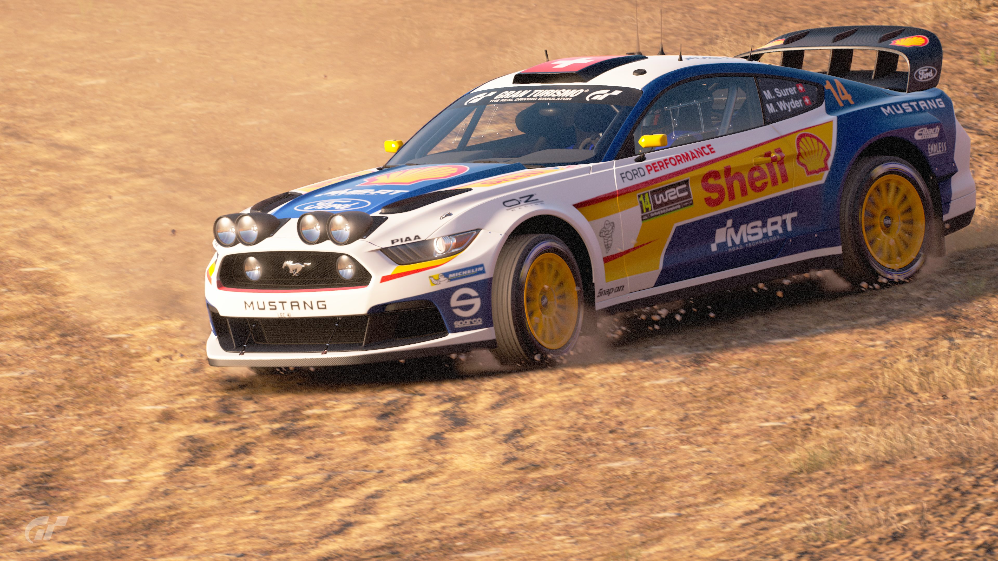GT Sport LEC #41 - Ford Shell M-Sport Mustang WRC - Bonus 1