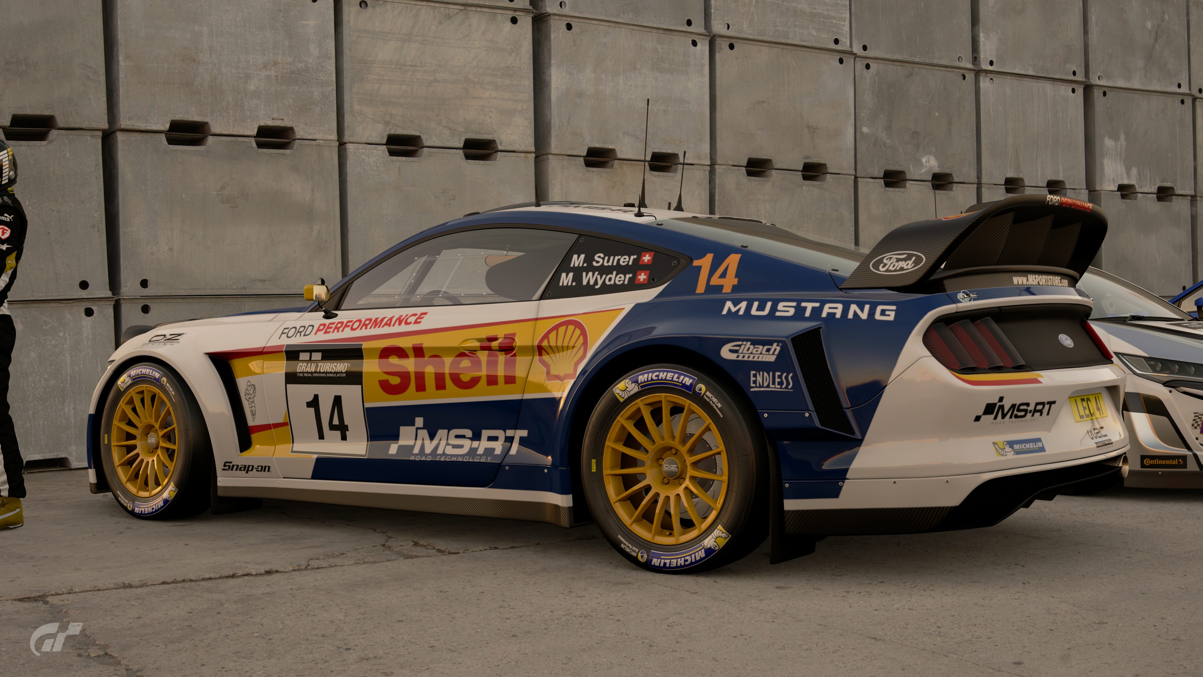 GT Sport LEC #41 - Ford Shell M-Sport Mustang WRC - Bonus 2