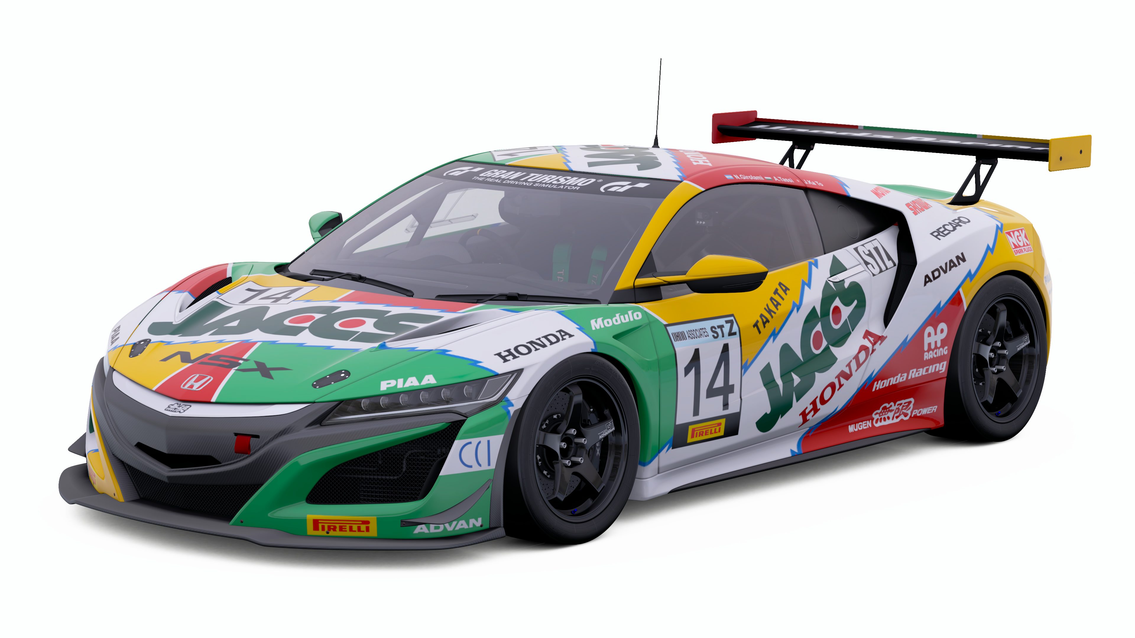GT Sport LEC #42 - Honda JACCS NSX Super Taikyu (STZ) - Front 3/4