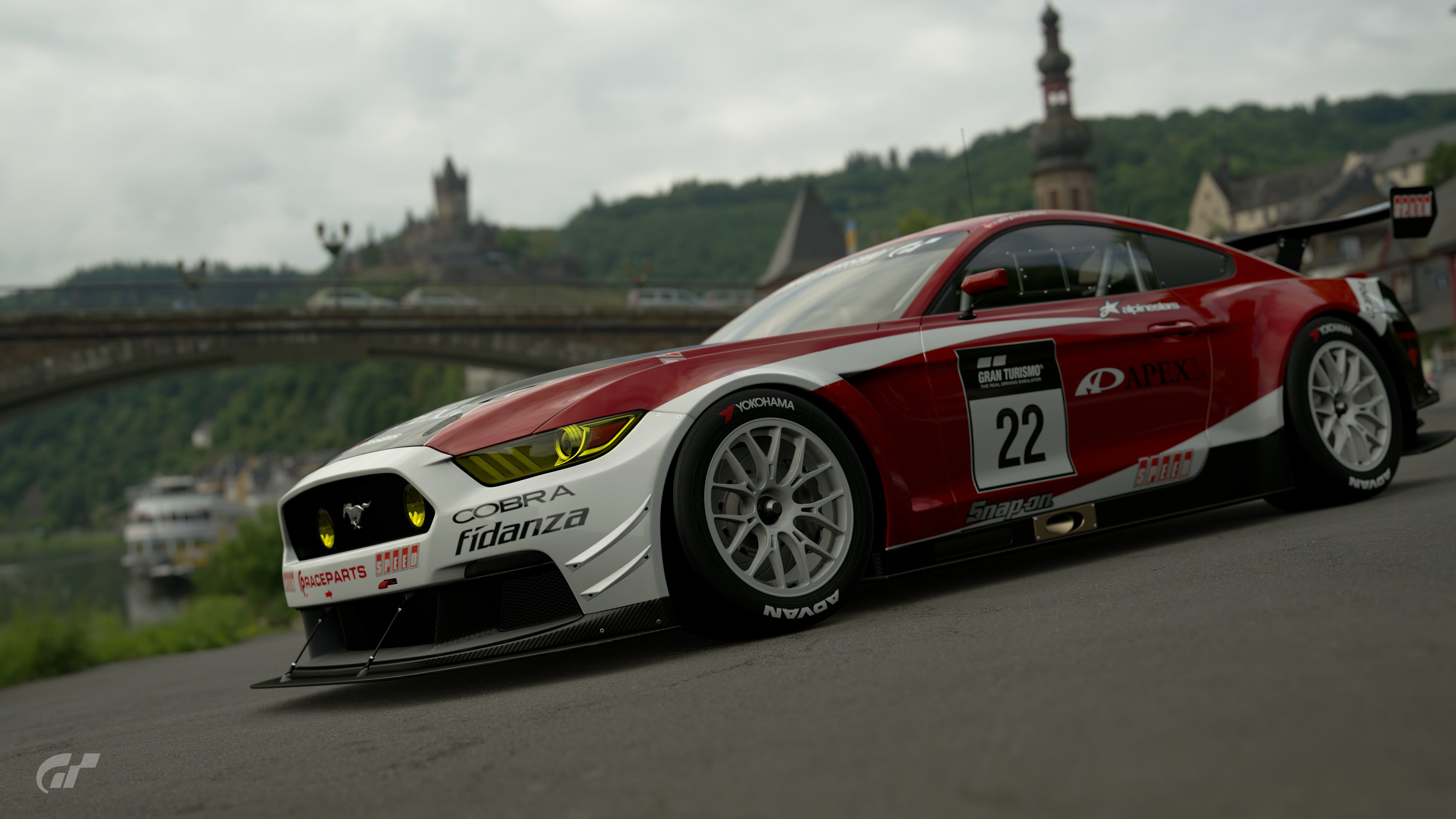 GT Sport Livery - A'pexi Race System Mustang