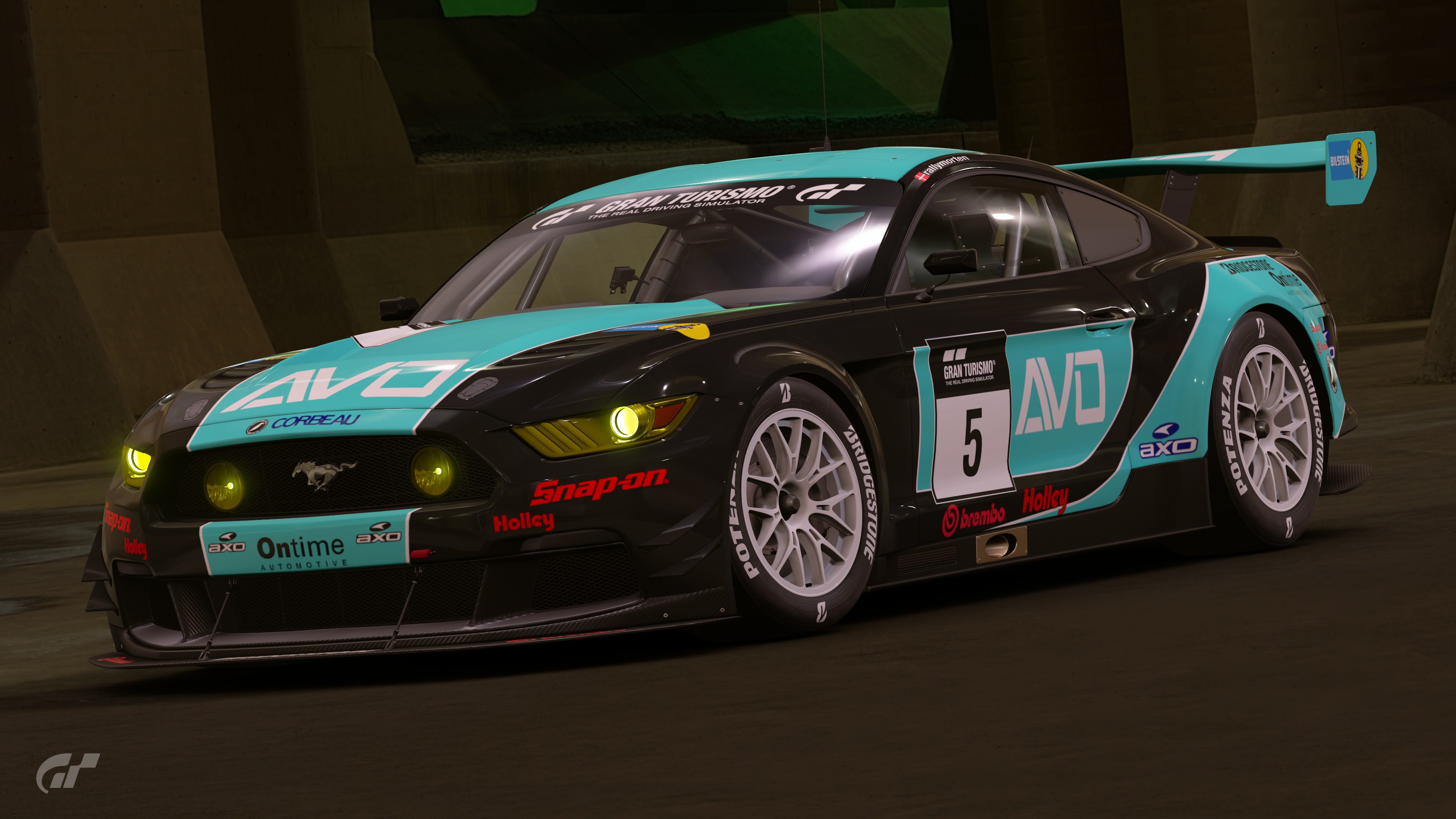 GT Sport Livery - Green Atlas Mustang