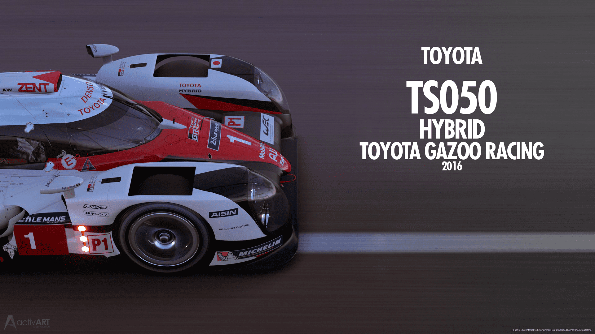 GT Sport Toyota TS050 Hybrid 2016 Edit #2