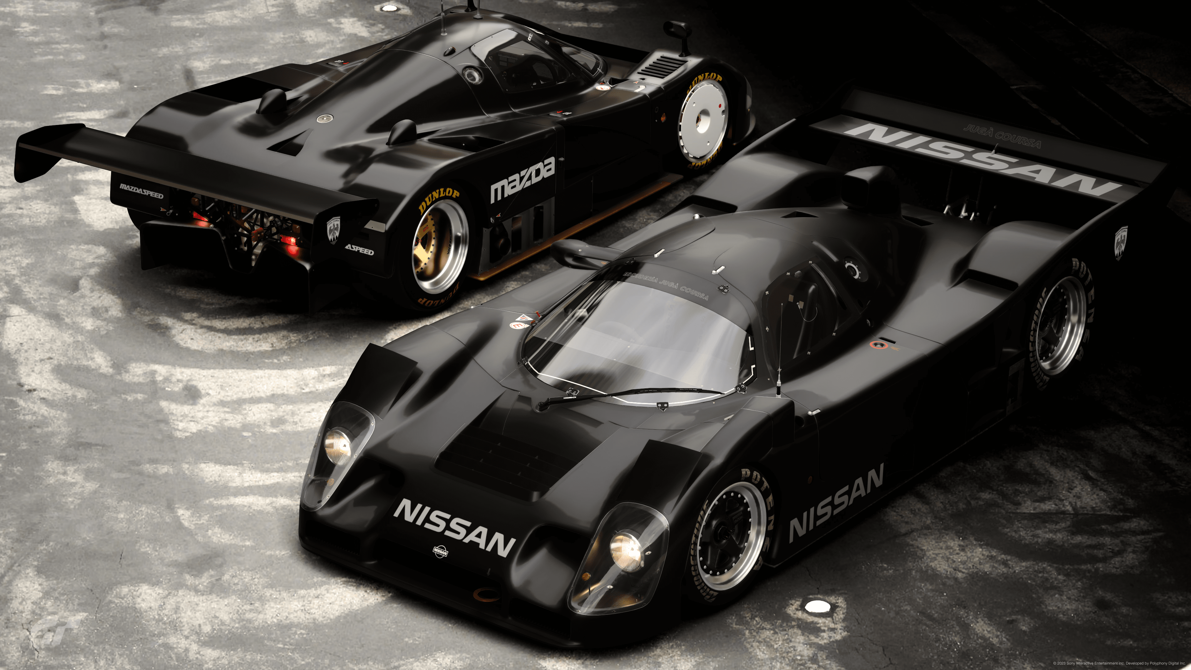 GT4 Nissan R92CP Black Car