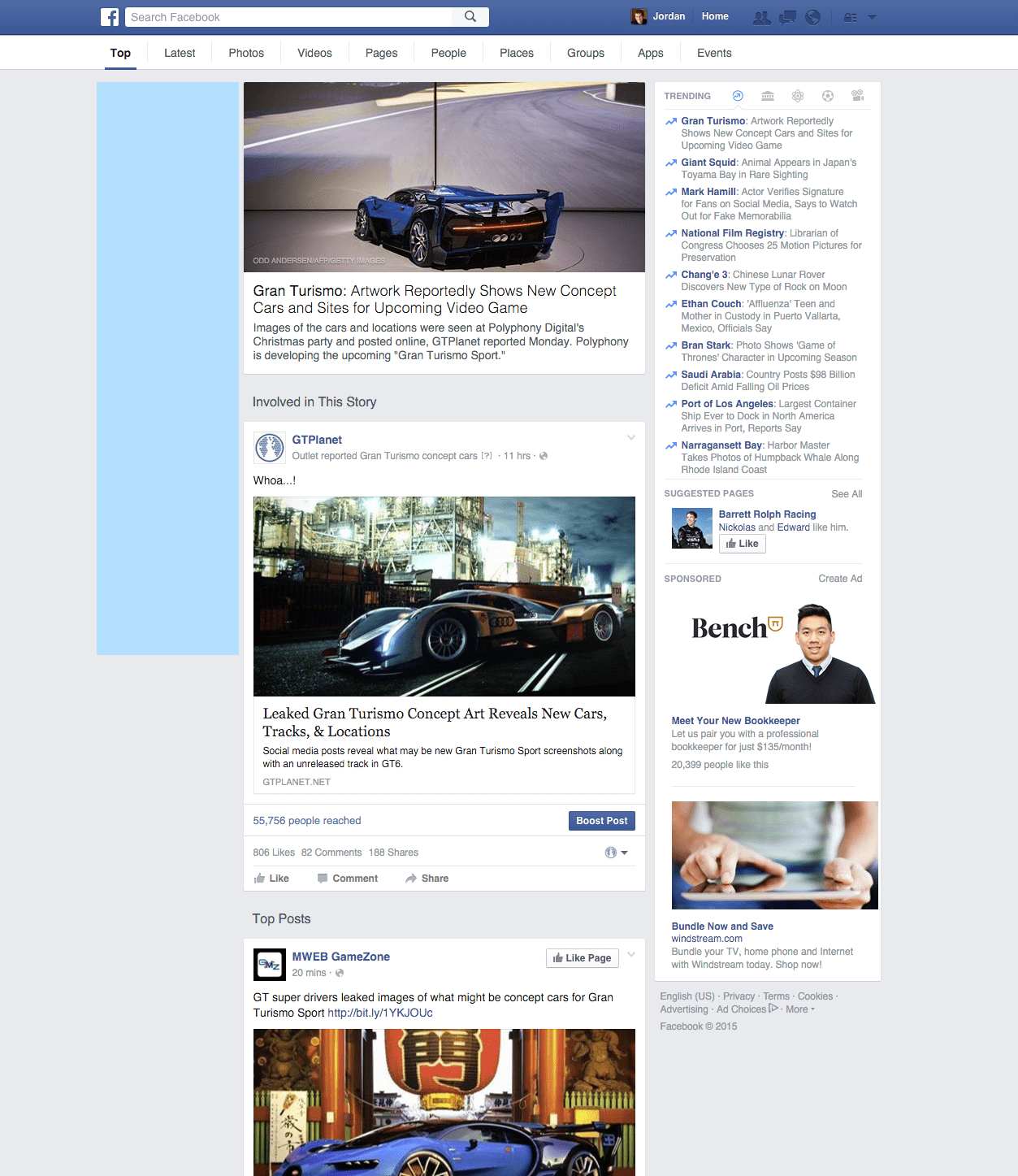 GTPlanet Trending on Facebook