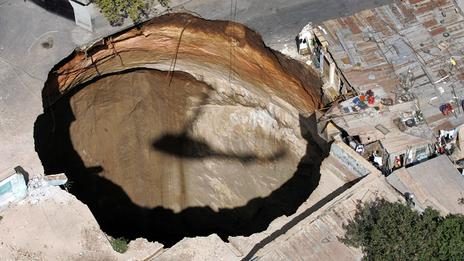 Guatemala City Sink Hole