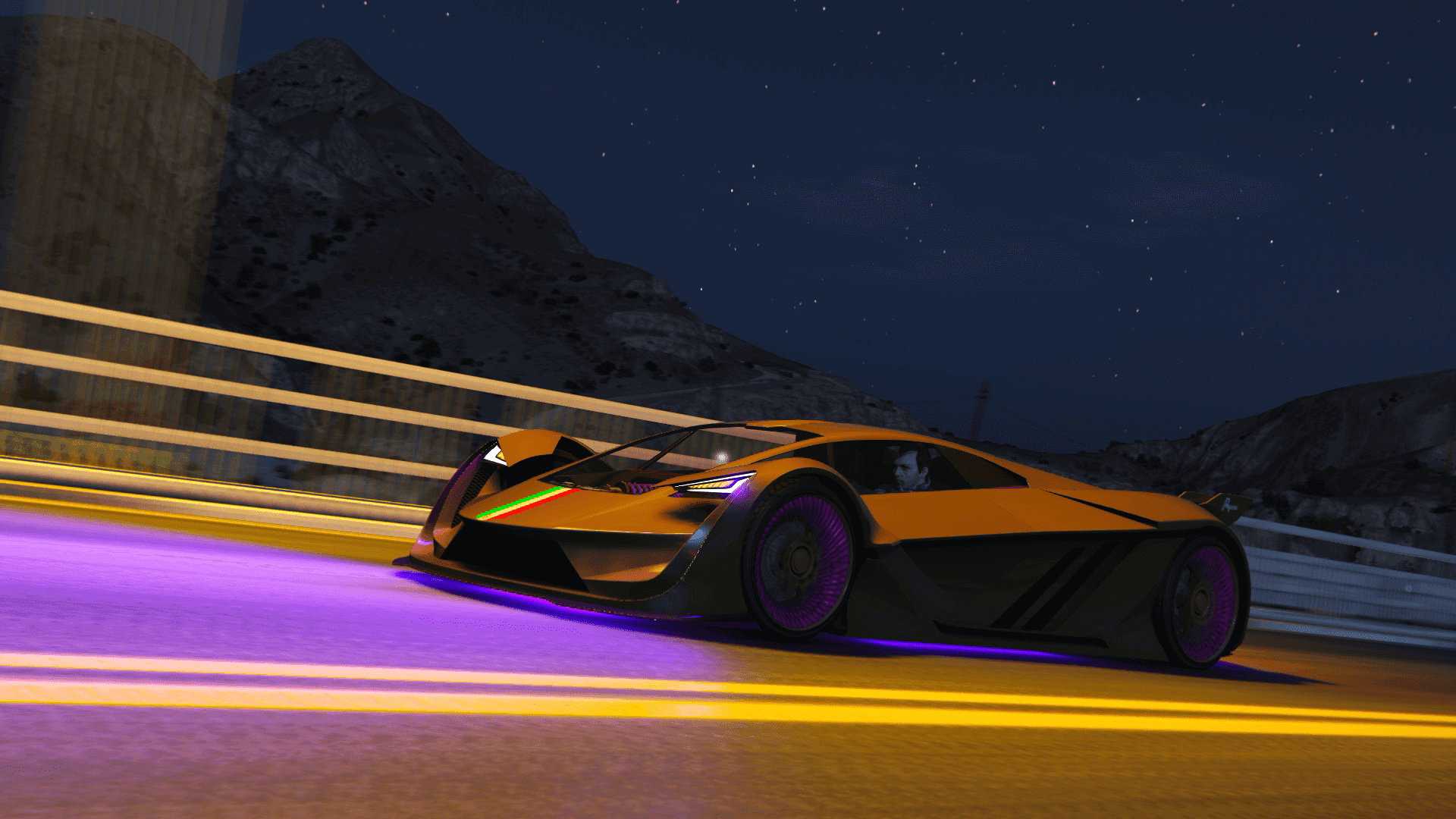 (HD) A thorough investigation of Sandy Shores' rolling blackouts attribute to the presence of a charging Pegassi Tezeract 1