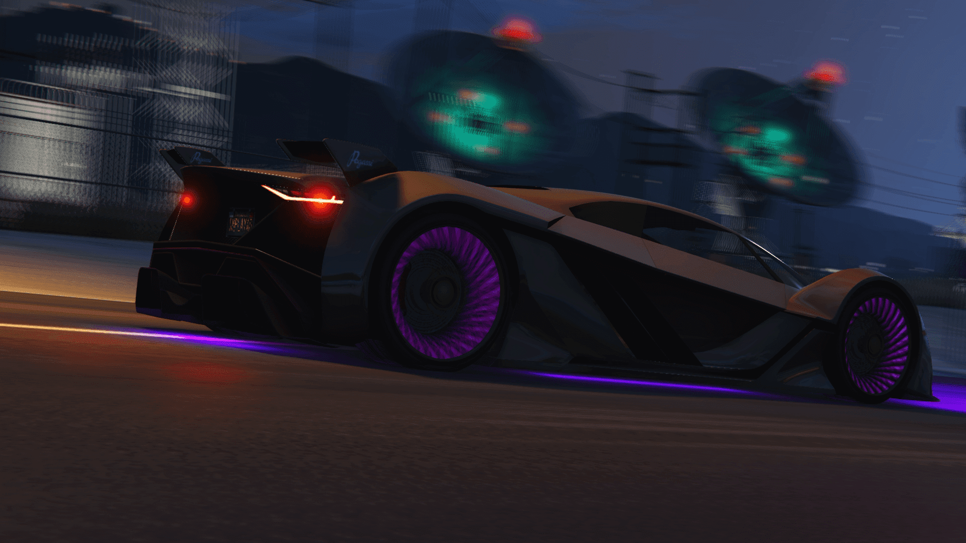 (HD) A thorough investigation of Sandy Shores' rolling blackouts attribute to the presence of a charging Pegassi Tezeract 3