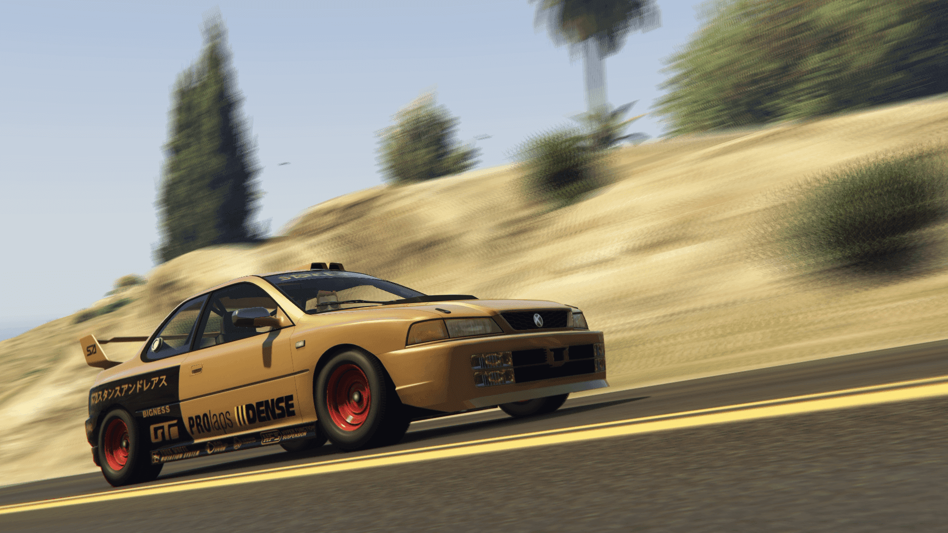 (HD) An old Sultan that actually never existed in older GTA games shows off how it can run with the new boys 2