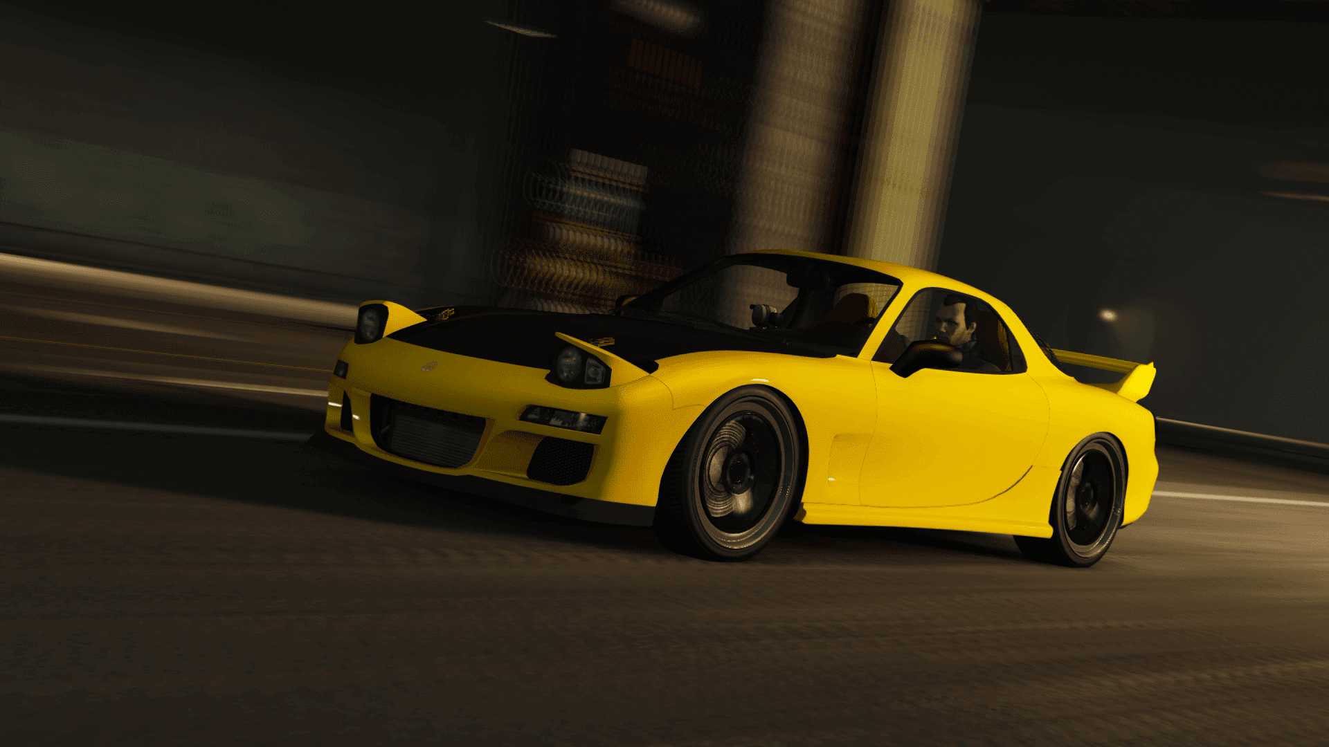 (HD) Bringing the Annis ZR350 around (the underground) town 2