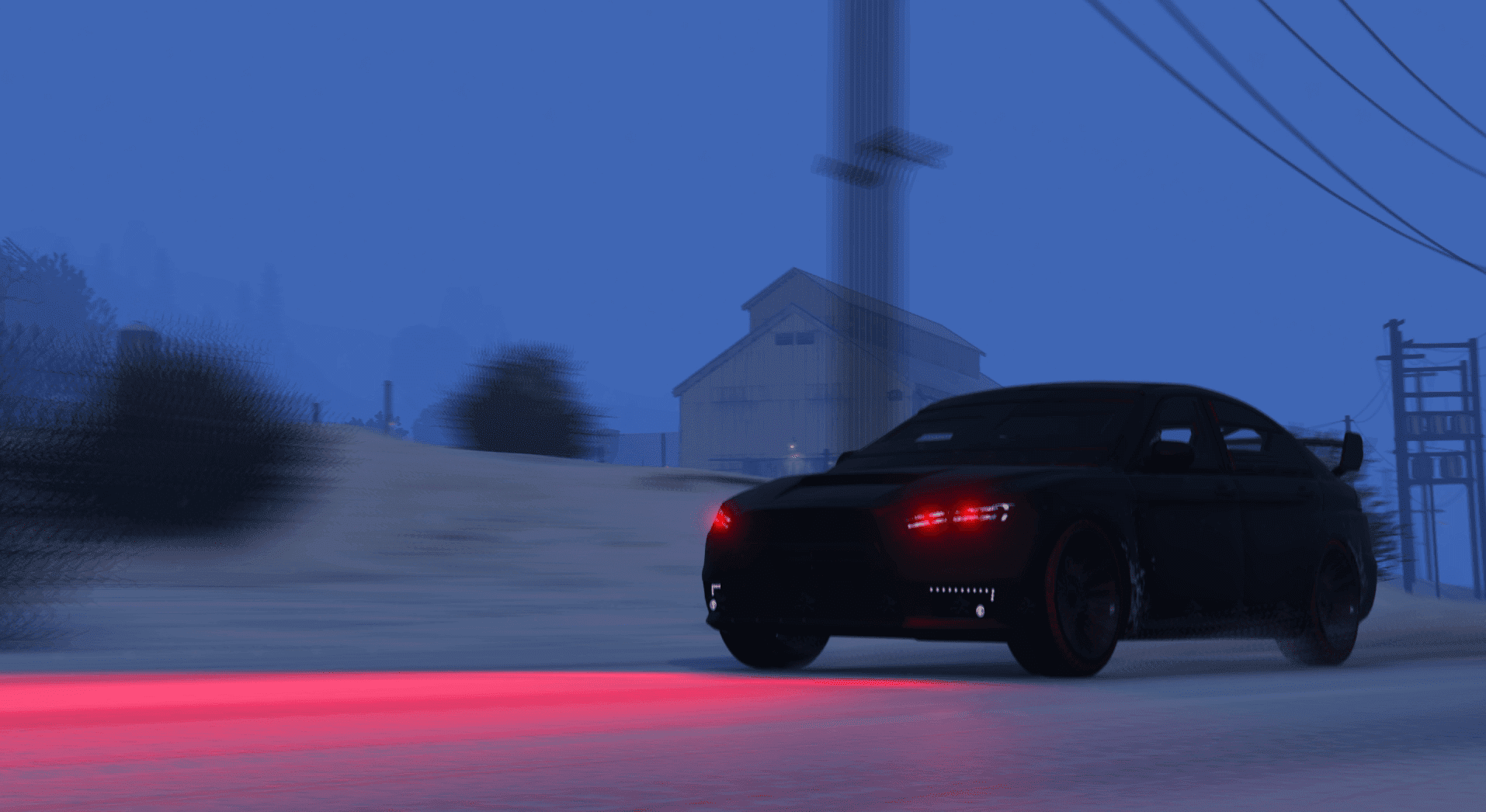 (HD) Darth Kuruma's melting the snow 2