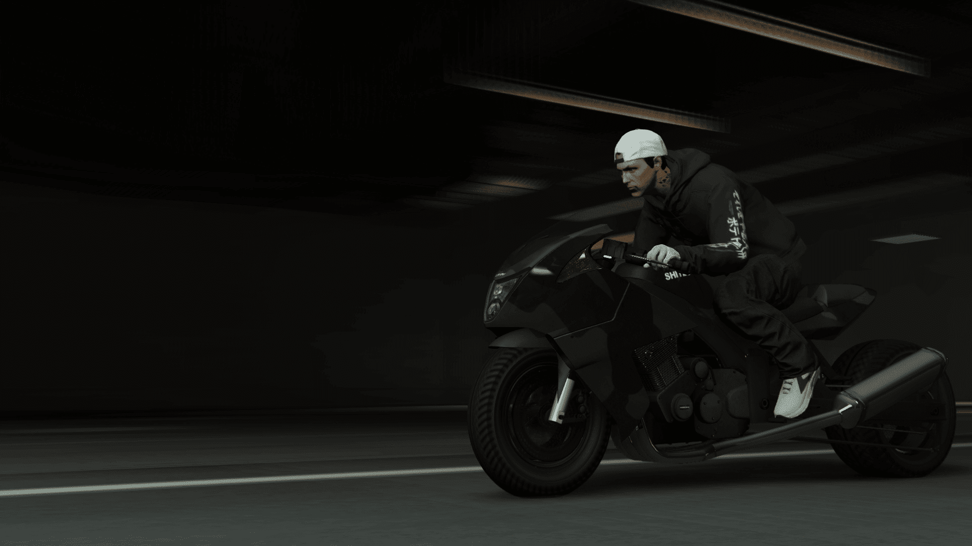 (HD) Jacob Ross puts his fear of riding motorbikes away to set a Hakuchou Drag record time in the Test Track 1