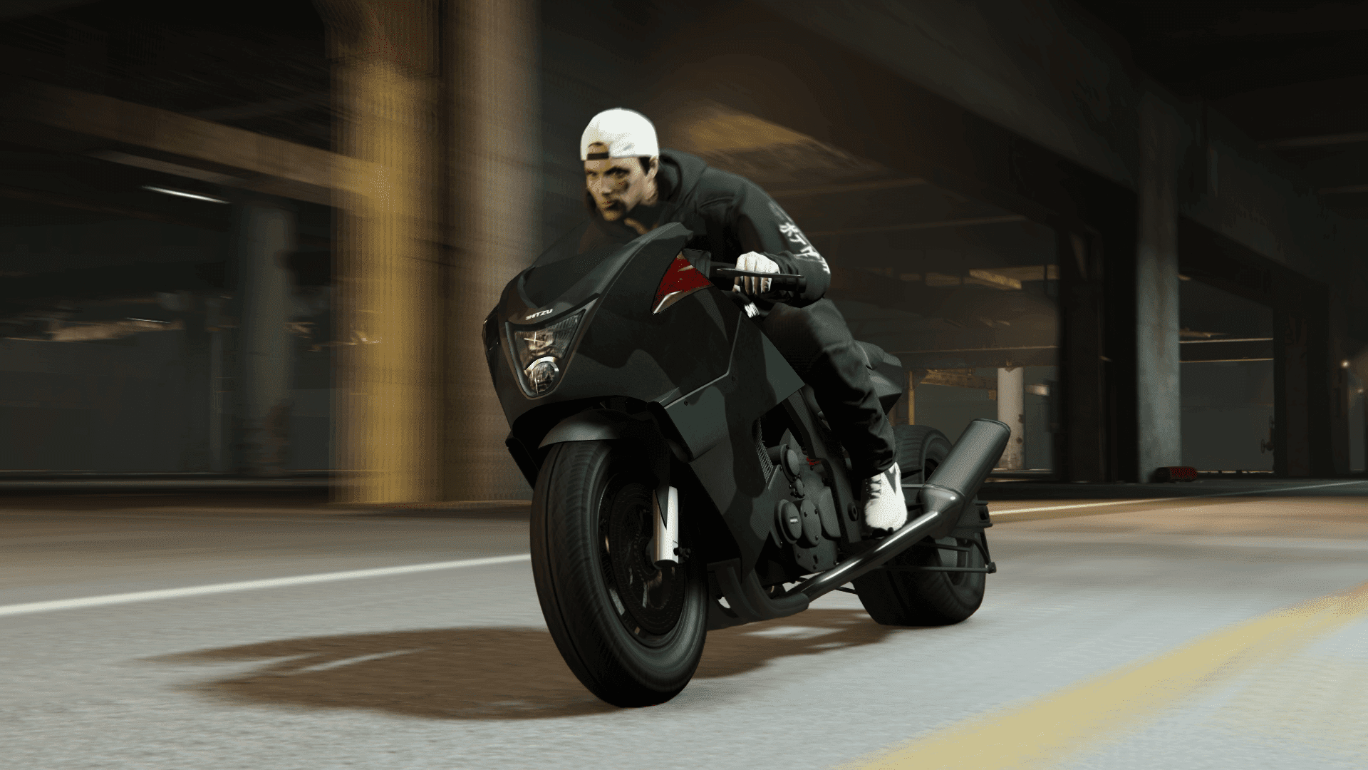(HD) Jacob Ross puts his fear of riding motorbikes away to set a Hakuchou Drag record time in the Test Track 6