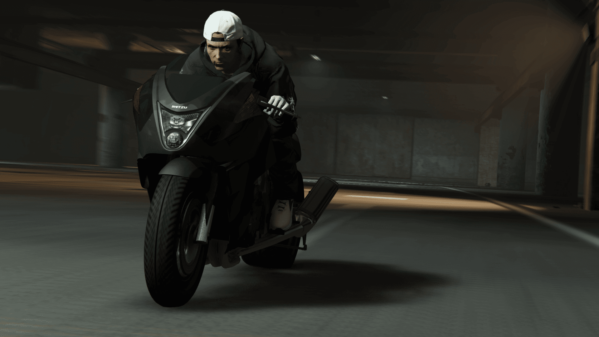 (HD) Jacob Ross puts his fear of riding motorbikes away to set a Hakuchou Drag record time in the Test Track 8