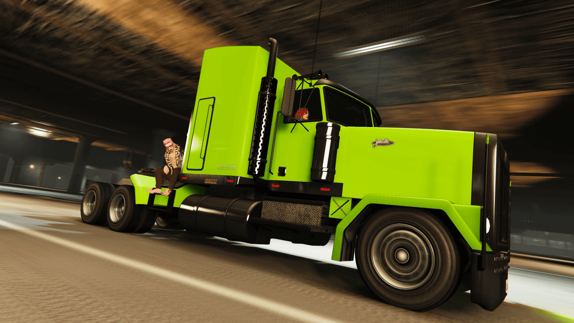 (HD) Only a certain tamed racing animal can handle the Phantom Custom akin to a racing truck 2