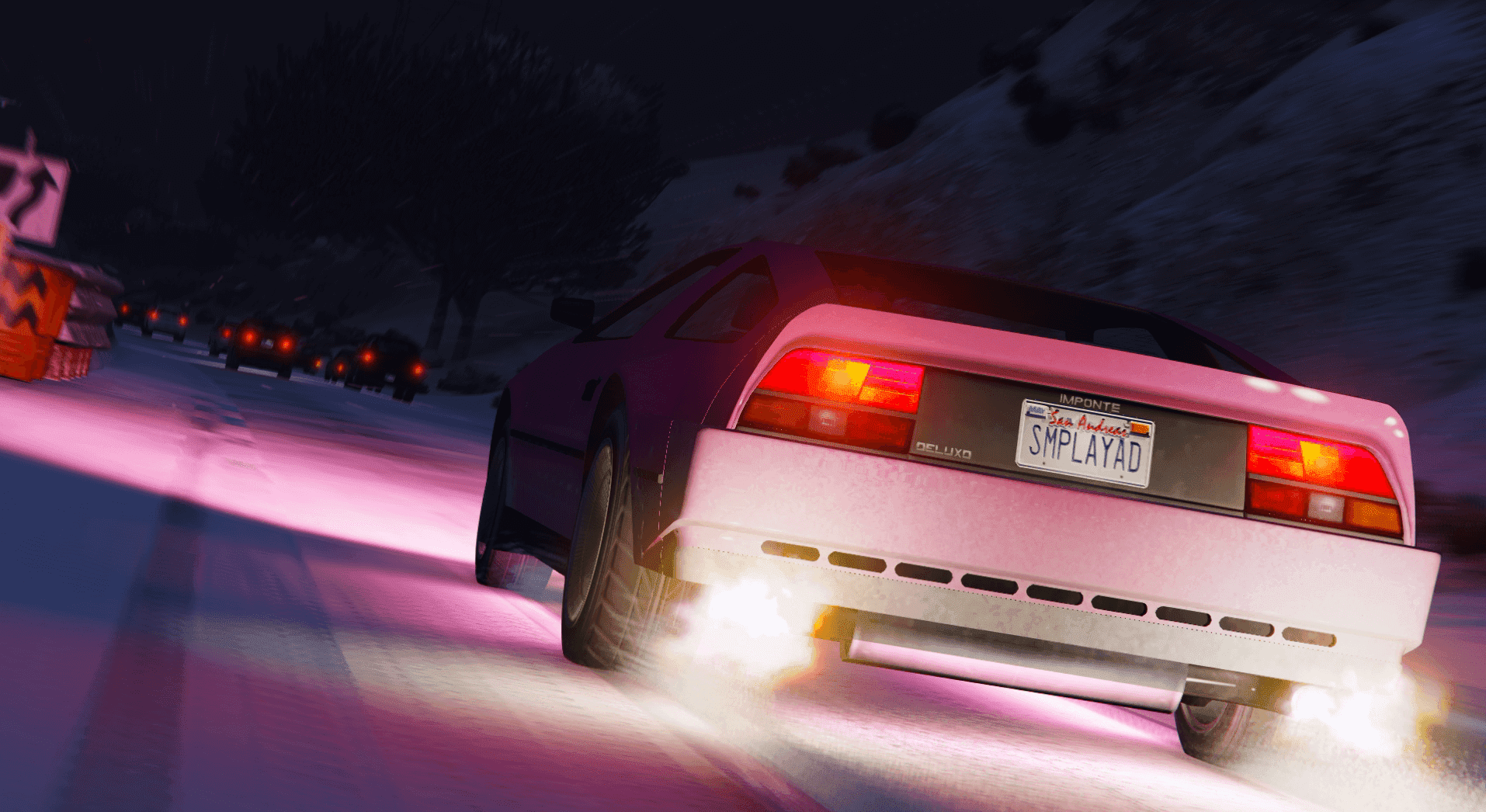 (HD) Plowing away some ice and sleet with the SPD Custom Special Pink Diamond Imponte Deluxo 2